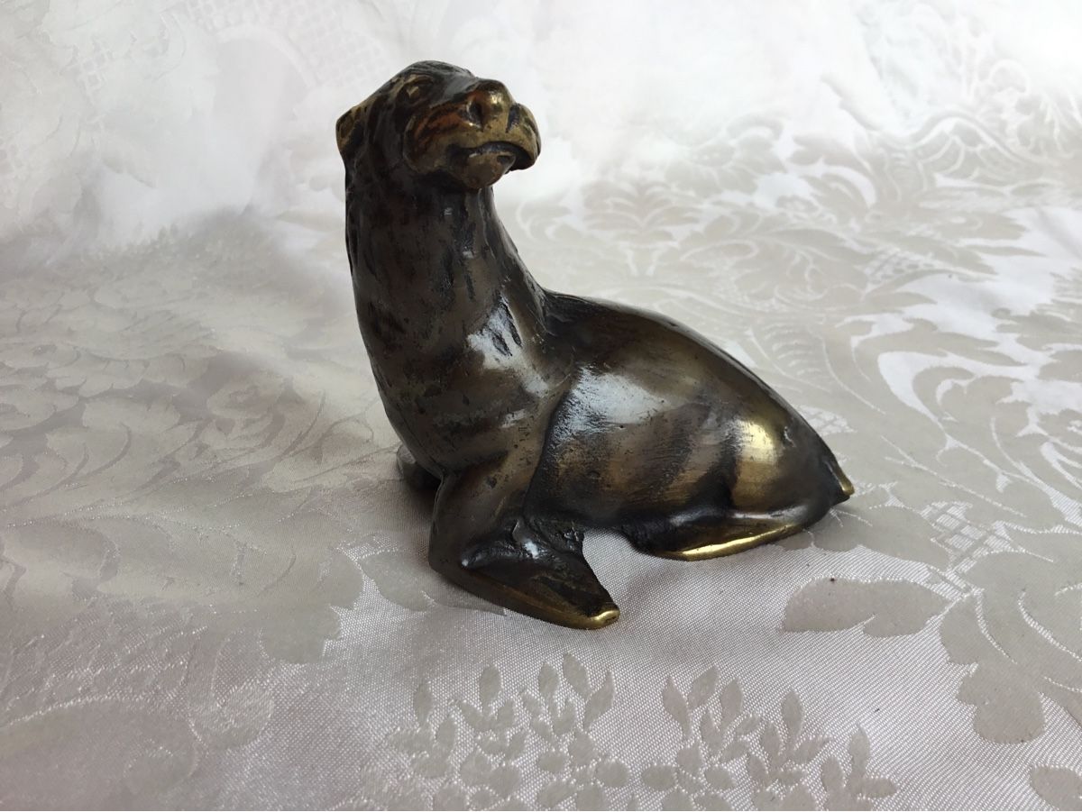 Sculture & Statue: Älterer BAG Turgi Bronce Seelöwe – Usato da St. Gallen venduto da chamilla 1