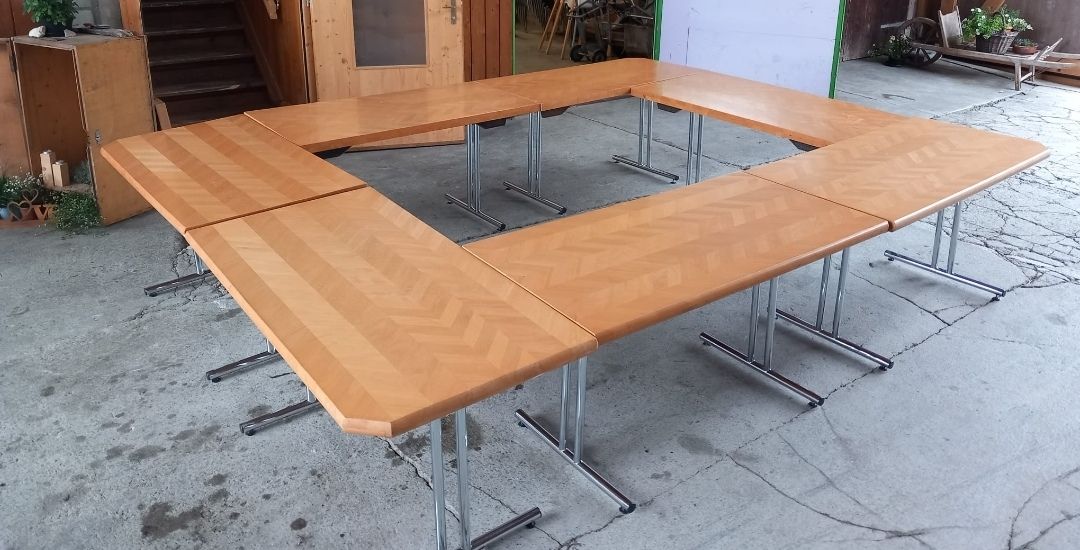 Tische: Sitzungszimmertische mit 18 Stühlen – Gebraucht aus Schwarzenegg von musi09