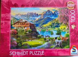 1000 Puzzle Schmidt, Erholung in den Dolomiten, Ferien