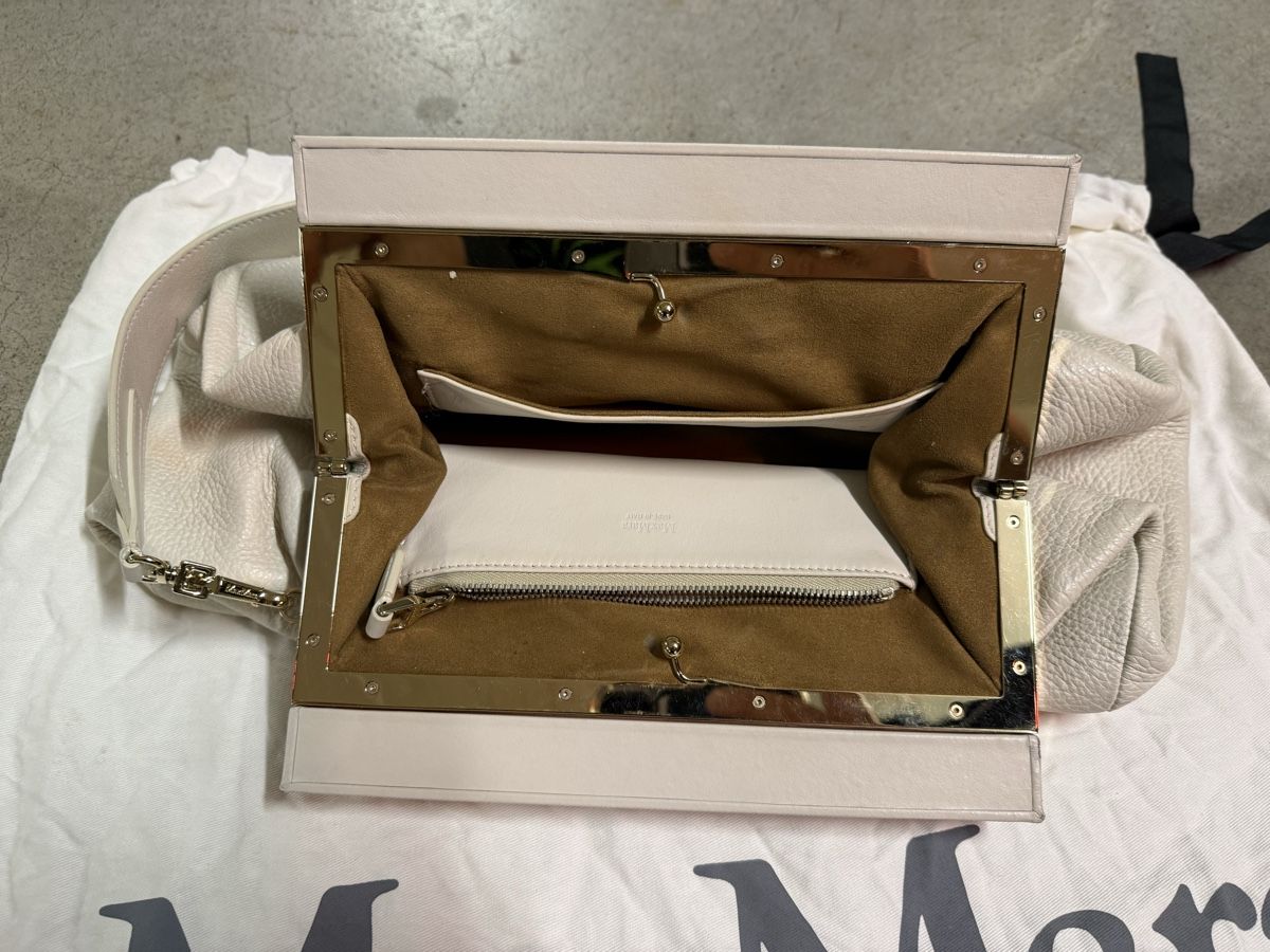 Max Mara Taschen für Damen: Max Mara Handtasche Leder Beige  – Gebraucht aus Zürich von daki81 5