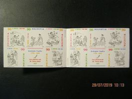 1999 Rodolphe Töpffer Markenheft postfrisch