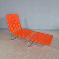 1970 Lounge Chair KURZ Liegestuhl Gartenliege Relax Liege o