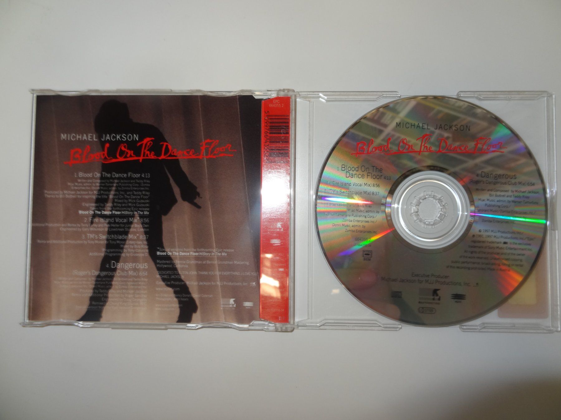 CD: Michael Jackson Blood On The Dance Floor – Usato da luzern venduto da musicandart 1