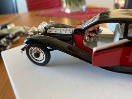 Bugatti T50, Türen, Motorhaube 1/43 Metall Rarität