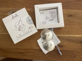 Livella Silver Nursing Cups unused