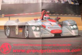 Poster von Starter Modellautos alle Le Mans Sieger bis 2001