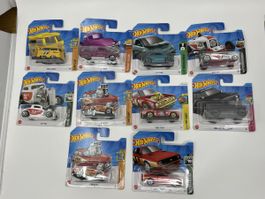 Hot Wheels Autos OVP Sammlung diverse Modelle 🚗🛞