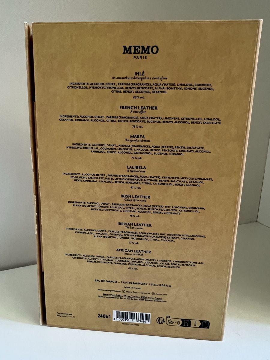 Profumi & Eau de Toilette: Memo Paris Duft-Set – Usato da Mönchaltorf venduto da alpina_1 1