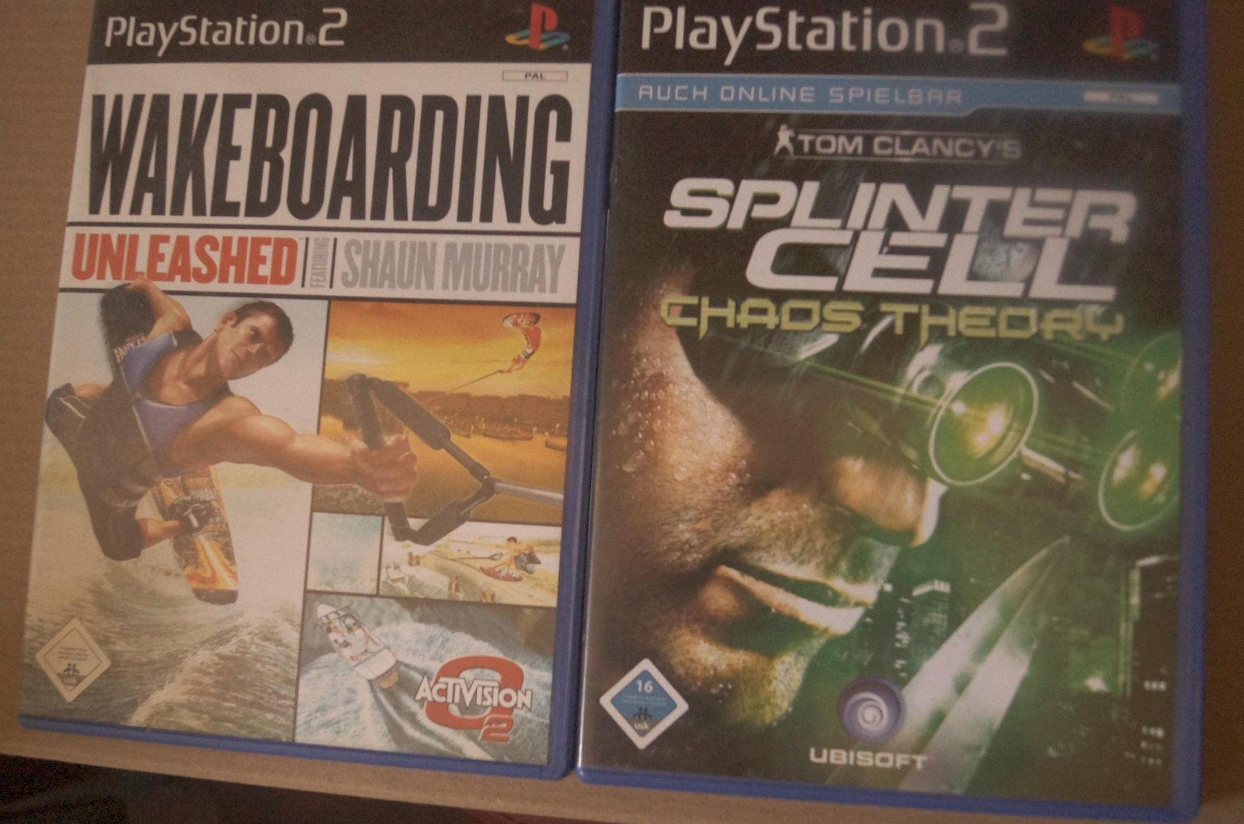 Sony Giochi: Playstation 2 Spiele Wakeboarding Splinter Cell – Usato da Zuben venduto da Rex4
