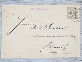 CL16 Carte Postale + Timbre Suisse 1901