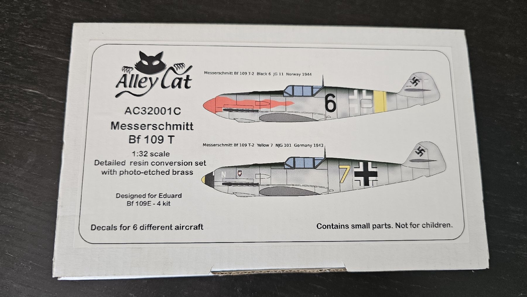 Kit di modellismo & Modellini statici: Conversion Set Messerschmitt Bf109-T 1:32 – Nuovo (secondo la descrizione) da Wallbach venduto da ast_n7q9