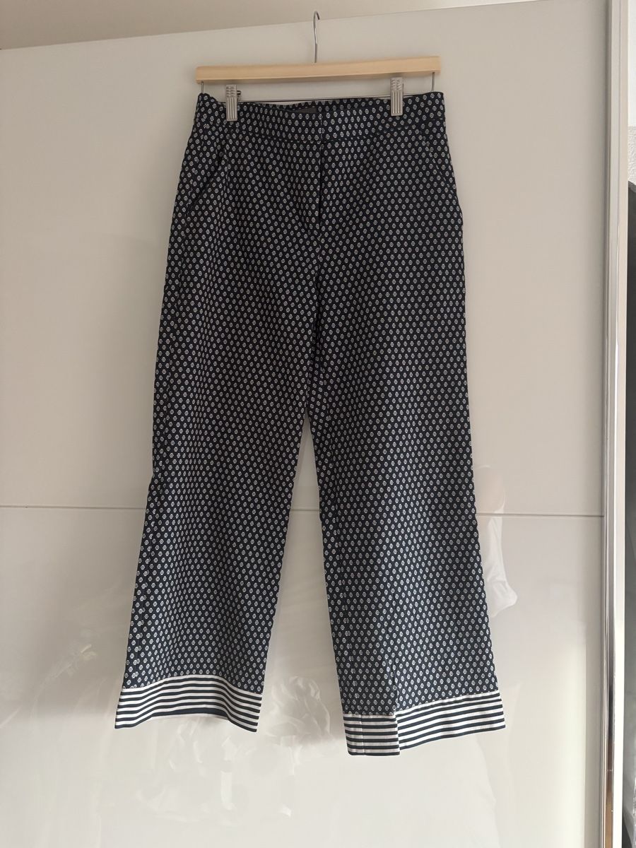 Pantaloni: Pantalon imprimé fleuri et rayures – Usato da Chamblon venduto da Ruotolo