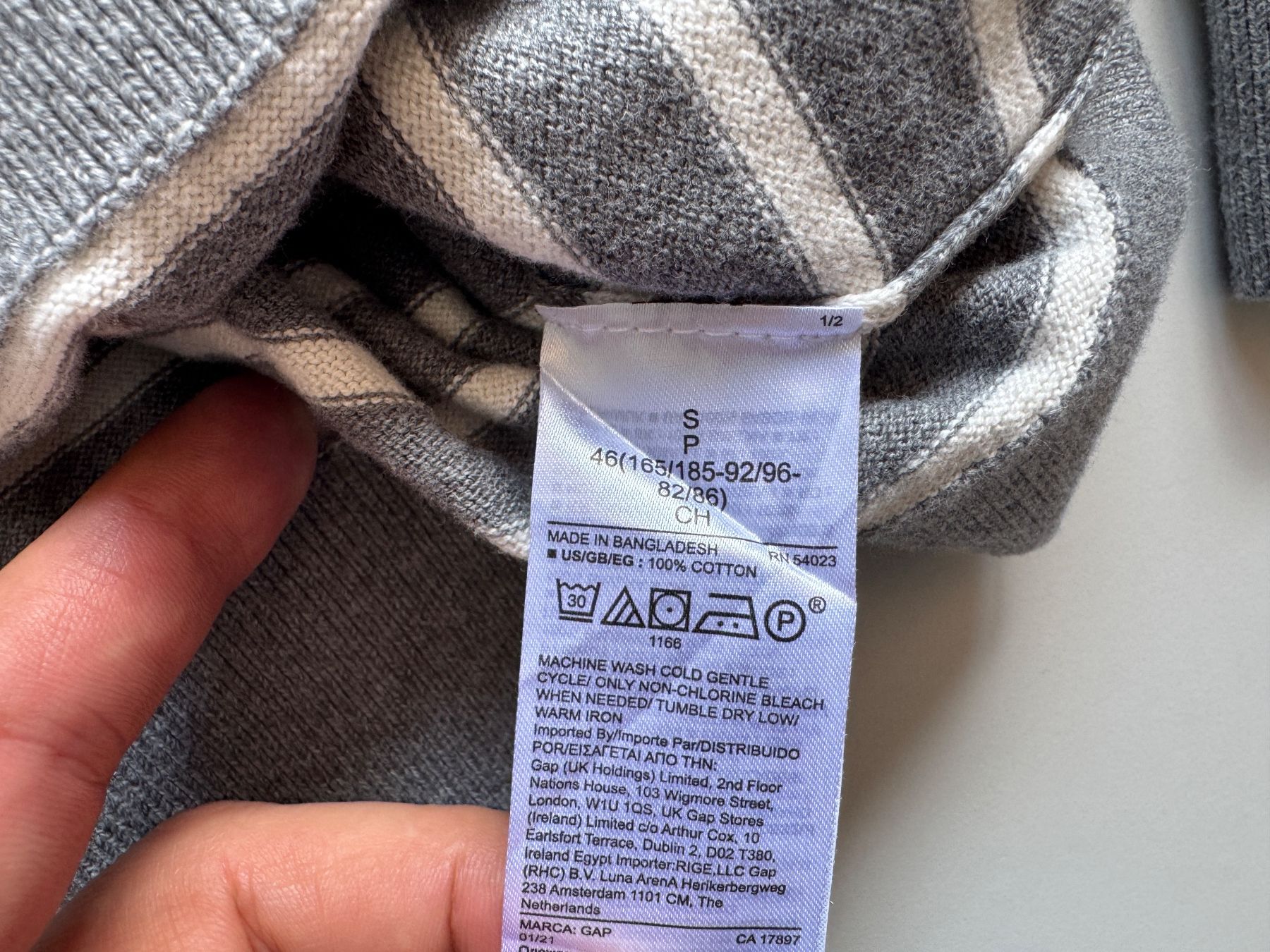 Gap Maglioni & Felpe: GAP light pullover 100% cotton Sz S – Usato da Neuchâtel venduto da _Easy_to_Find_ 2