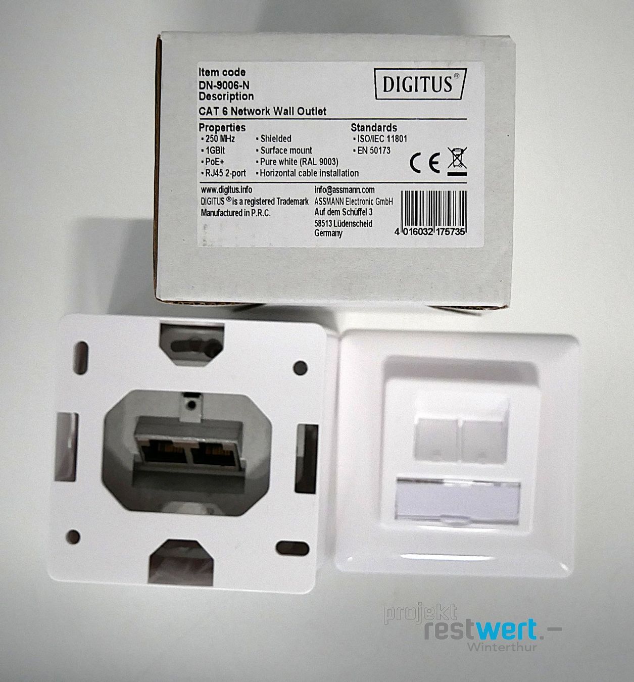 Stecker: DIGITUS Datendose – Neu (gemäss Beschreibung) aus Winterthur von Restwert_Winterthur