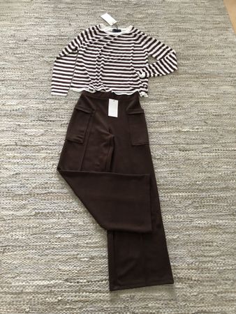 Zara Set, Hose mit Taschen+Pullover , Grösse S.Neu!