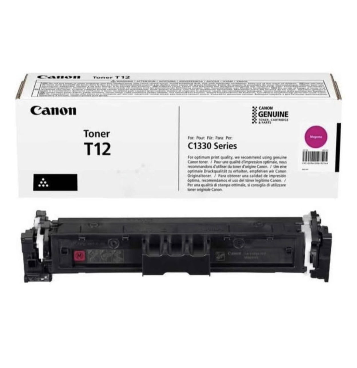 Canon Cartucce per stampanti & toner: Canon Tonner T12- set, Alle Farben inclusive. 5 Stuck – Nuovo e nell'imballaggio originale da Zürich venduto da mer_g99t