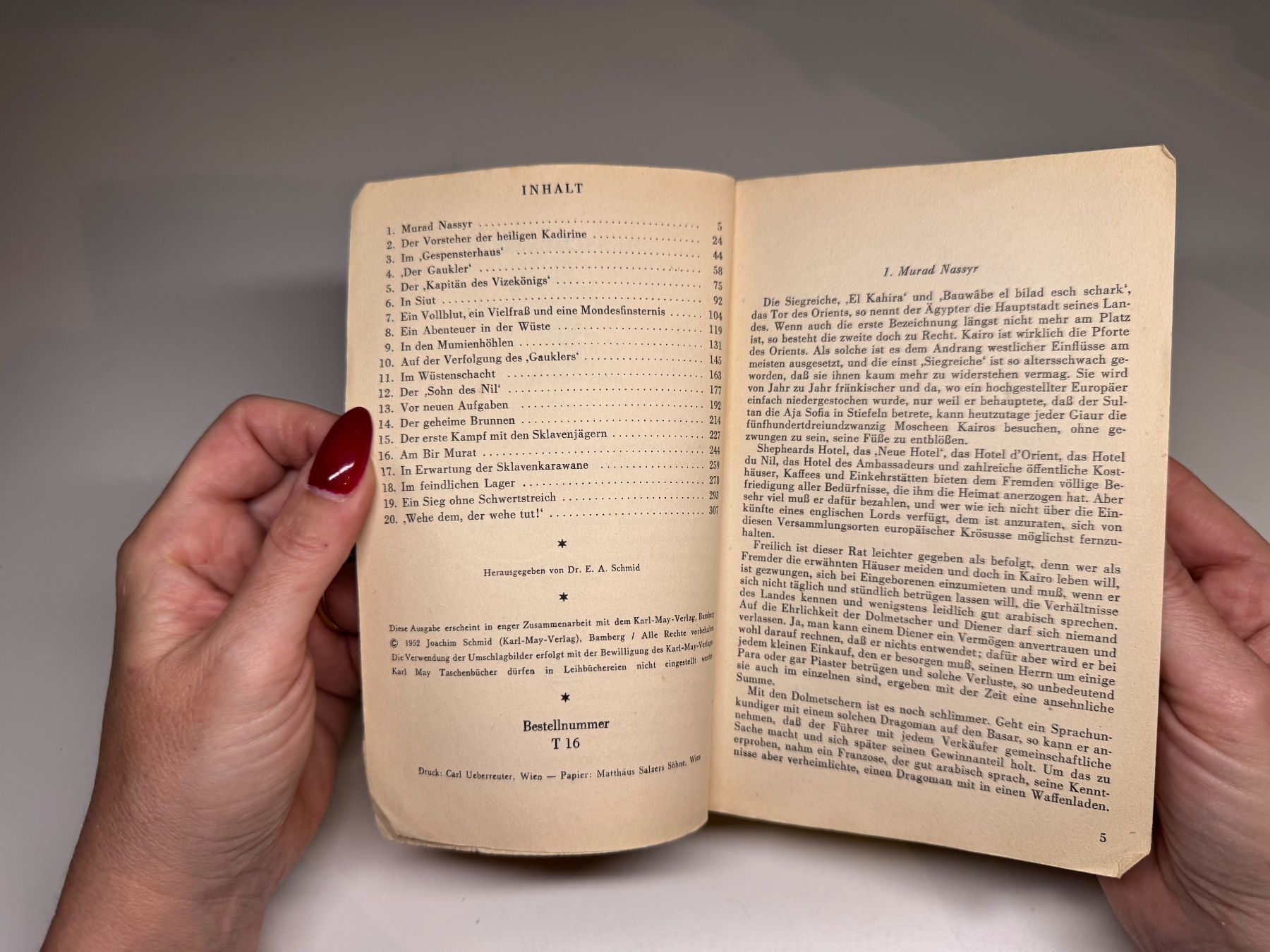 Libri: ROMAN: Karl May, Menschenjäger – Usato da Grosswangen venduto da Kleine.Knoepfe 5