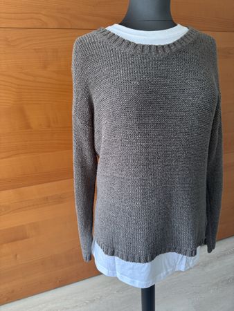 Neuwertiger Pullover von Via APPIA mit neuem T‘Shirt  Gr.40