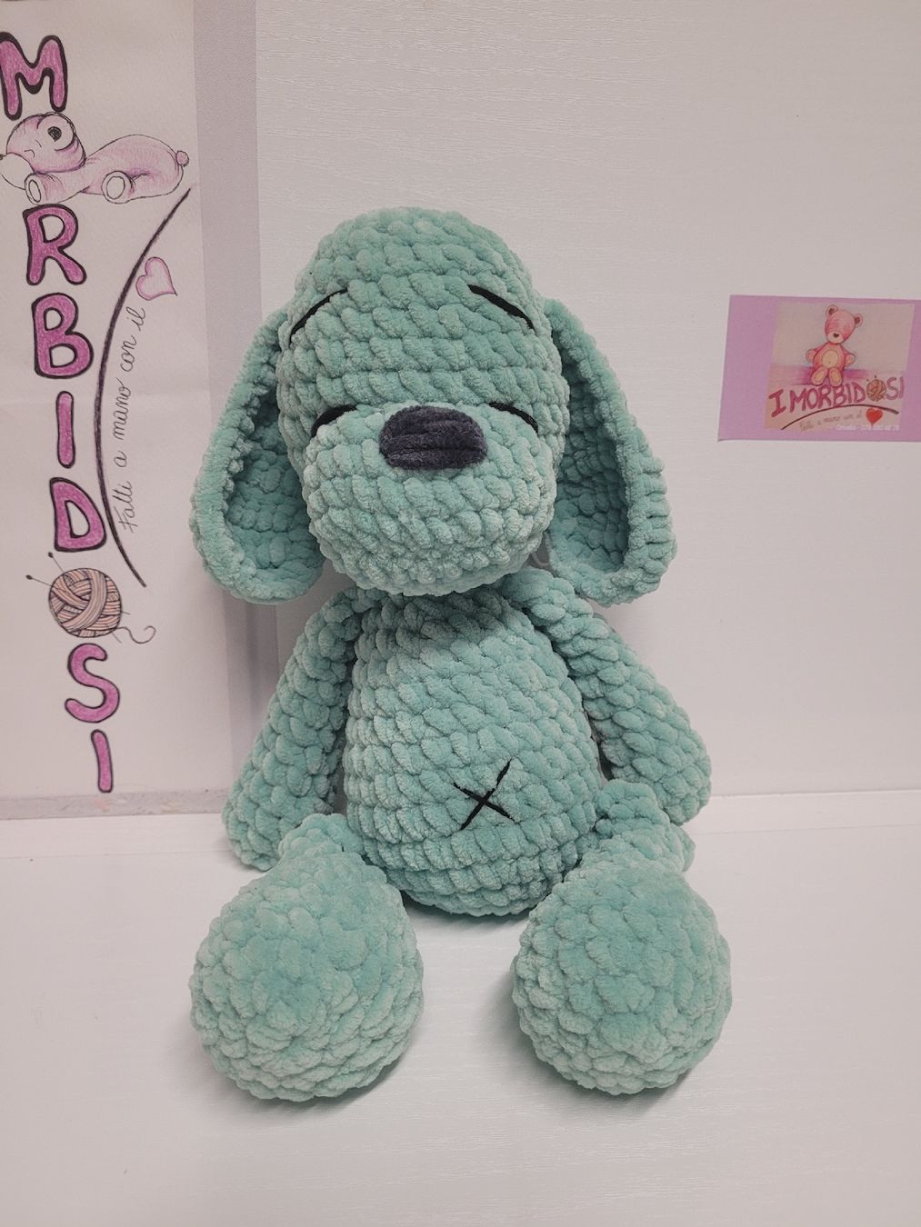 Giocattoli: cagnolino amigurumi – Nuovo (secondo la descrizione) da Giubiasco venduto da imo_bj9w