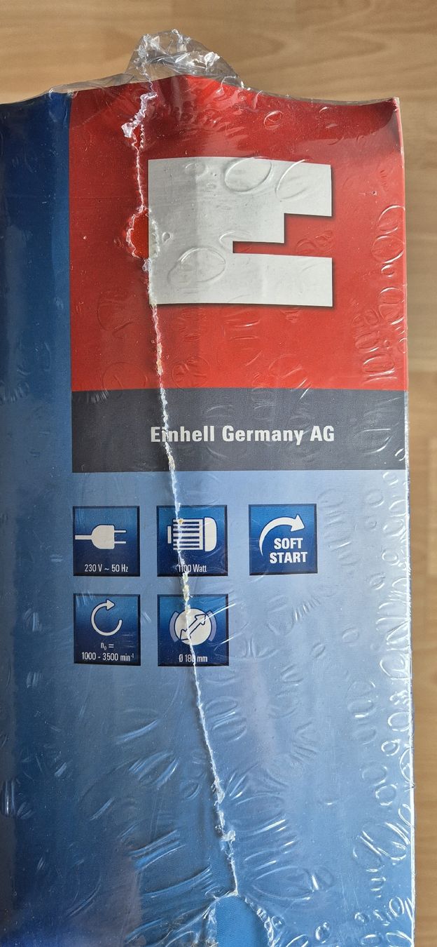 Einhell Tutte le macchine: Einhell Polier- und Schleifmaschine BT-PO 1100/1 E – Nuovo e nell'imballaggio originale da Wolfhausen venduto da grenof 2