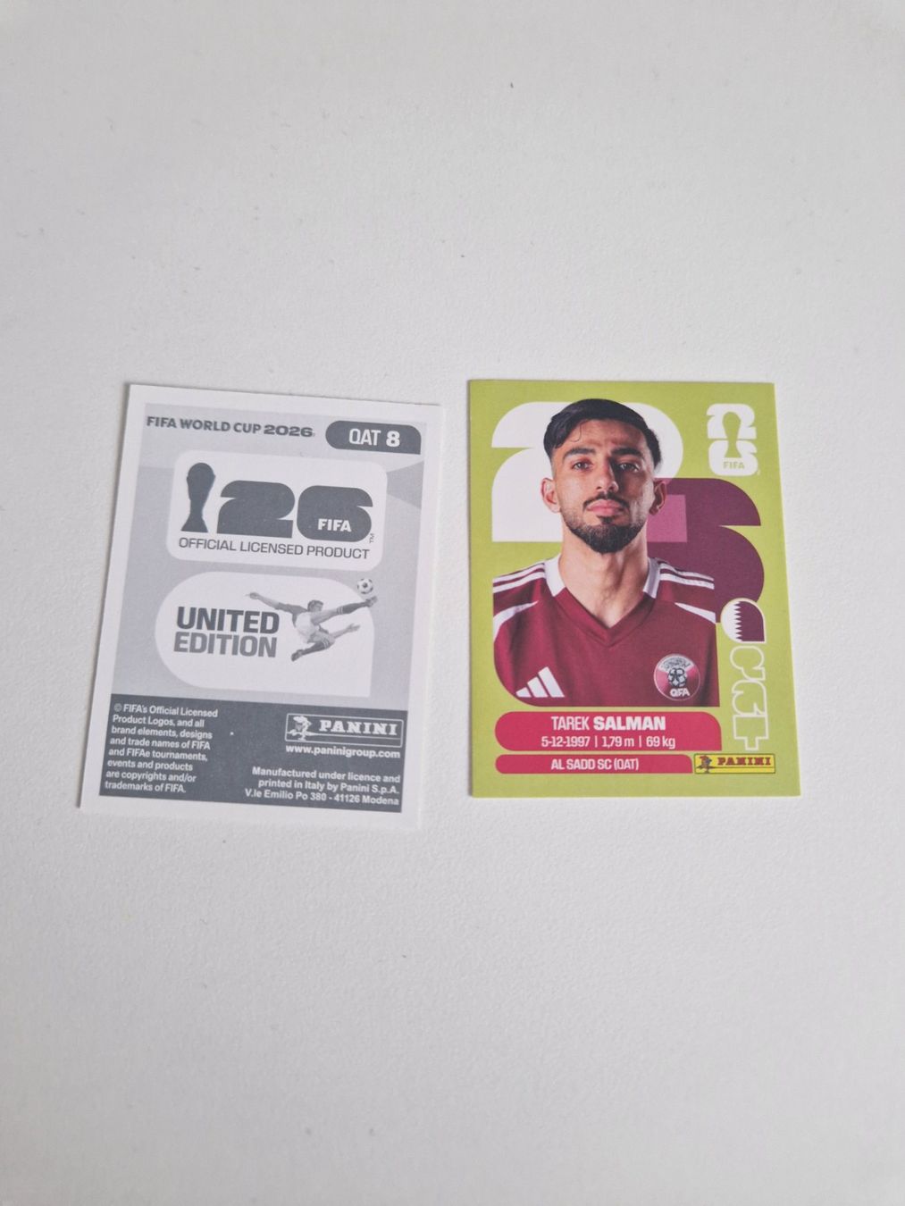 Panini Cartes à collectionner: Panini Sticker QAT8 – Neuf (Voir description) à Stüsslingen par white_angel86