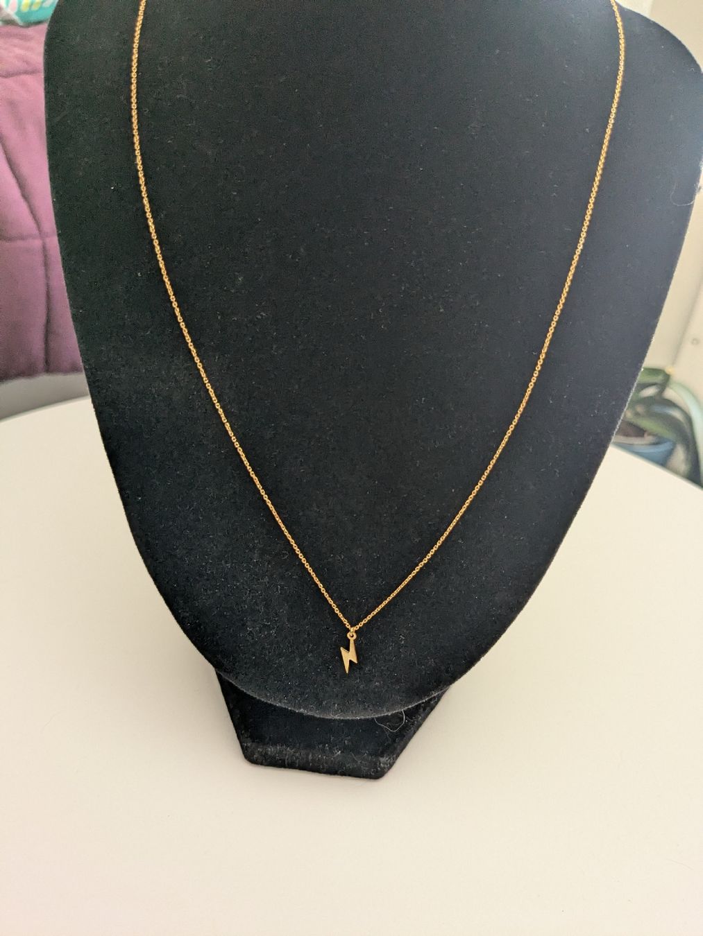 Catenine: lightning necklace gold new unused – Nuovo e nell'imballaggio originale da Kloten venduto da nad_ys78