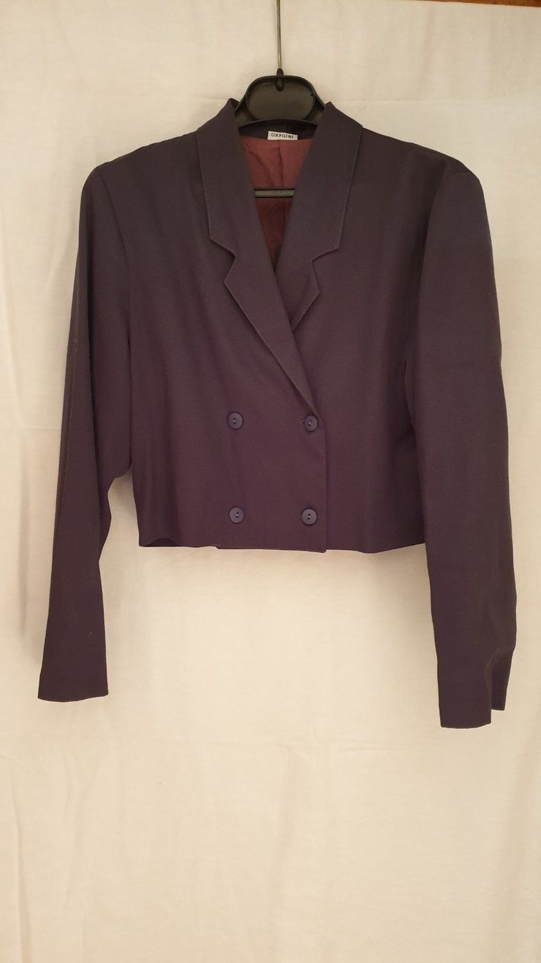 Giacche: Blazer Anthrazit, Oxygene, Grösse ca. S – Usato da Biel/Bienne venduto da bormida42