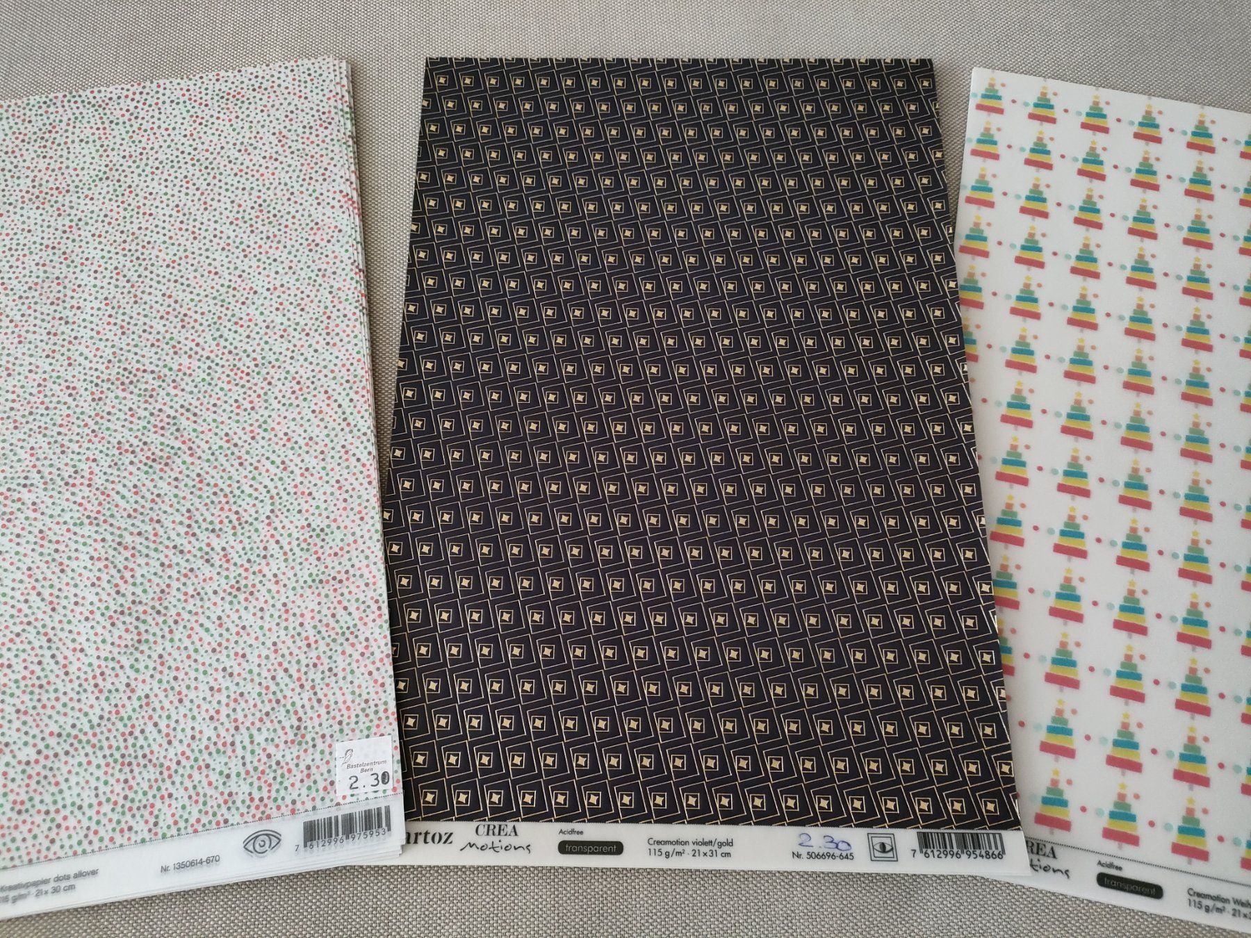 Carta: 50 X Transparent Papier- Aktion! – Nuovo (secondo la descrizione) da Bern venduto da Lidia.5 2