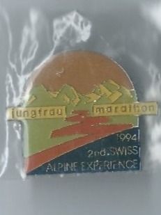 Placchette & Badge: Jungfrau Marathon  PIN – Usato da Zürich venduto da t24_de