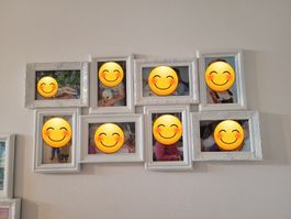Bilderrahmen, Fotowand, Collage