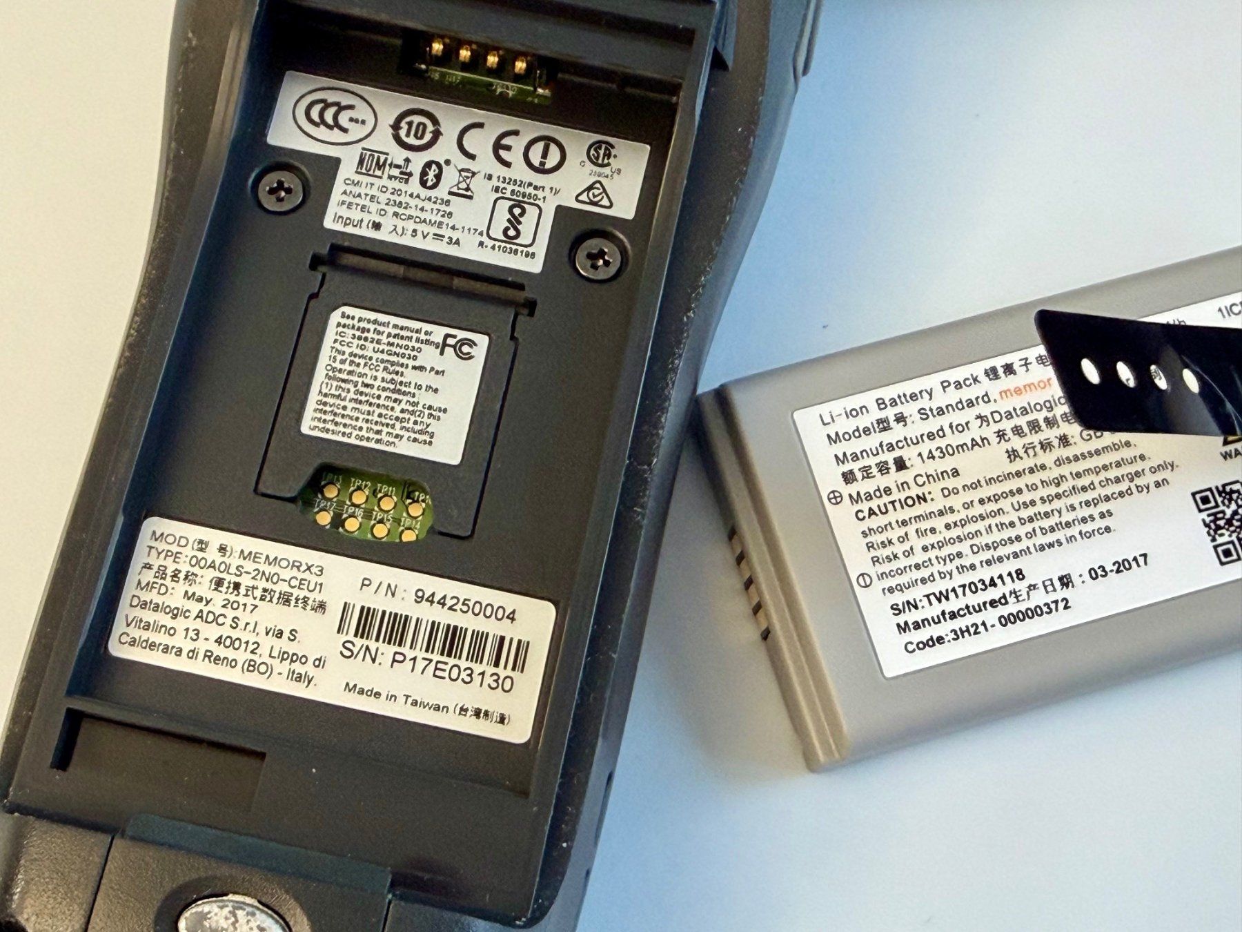 Scanner: Datalogic Memor X3 / Barcode Scanner – Usato da Einigen venduto da Medicom-Pharma 5