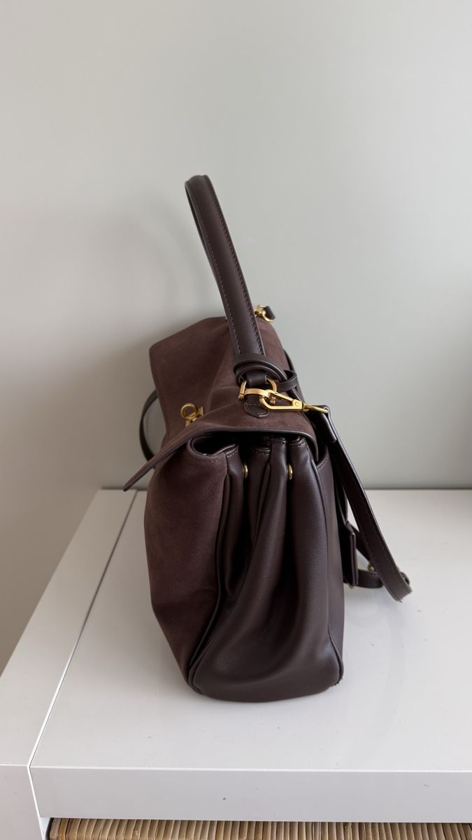 Taschen für Damen: Stilvolle braune Tasche – Gebraucht aus Winterthur von -BeHappy24- 2