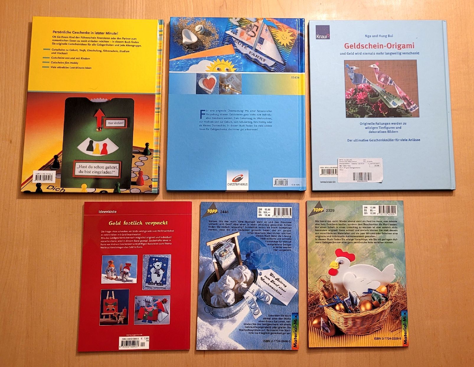 Livres: Geldgeschenke basteln - Bücherpaket – Neuf (Voir description) à Madiswil par Laubfleck 1