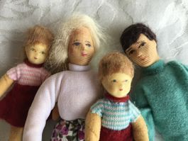 4 Puppenstuben Puppen 1:12