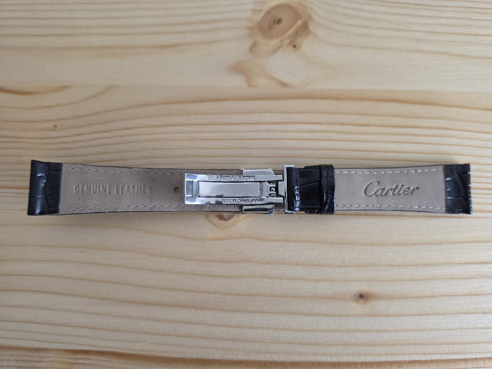 Cartier Bracciali & Braccialetti: Armbanduhr: Cartier Leder – Nuovo (secondo la descrizione) da Basel venduto da Bafidu 2
