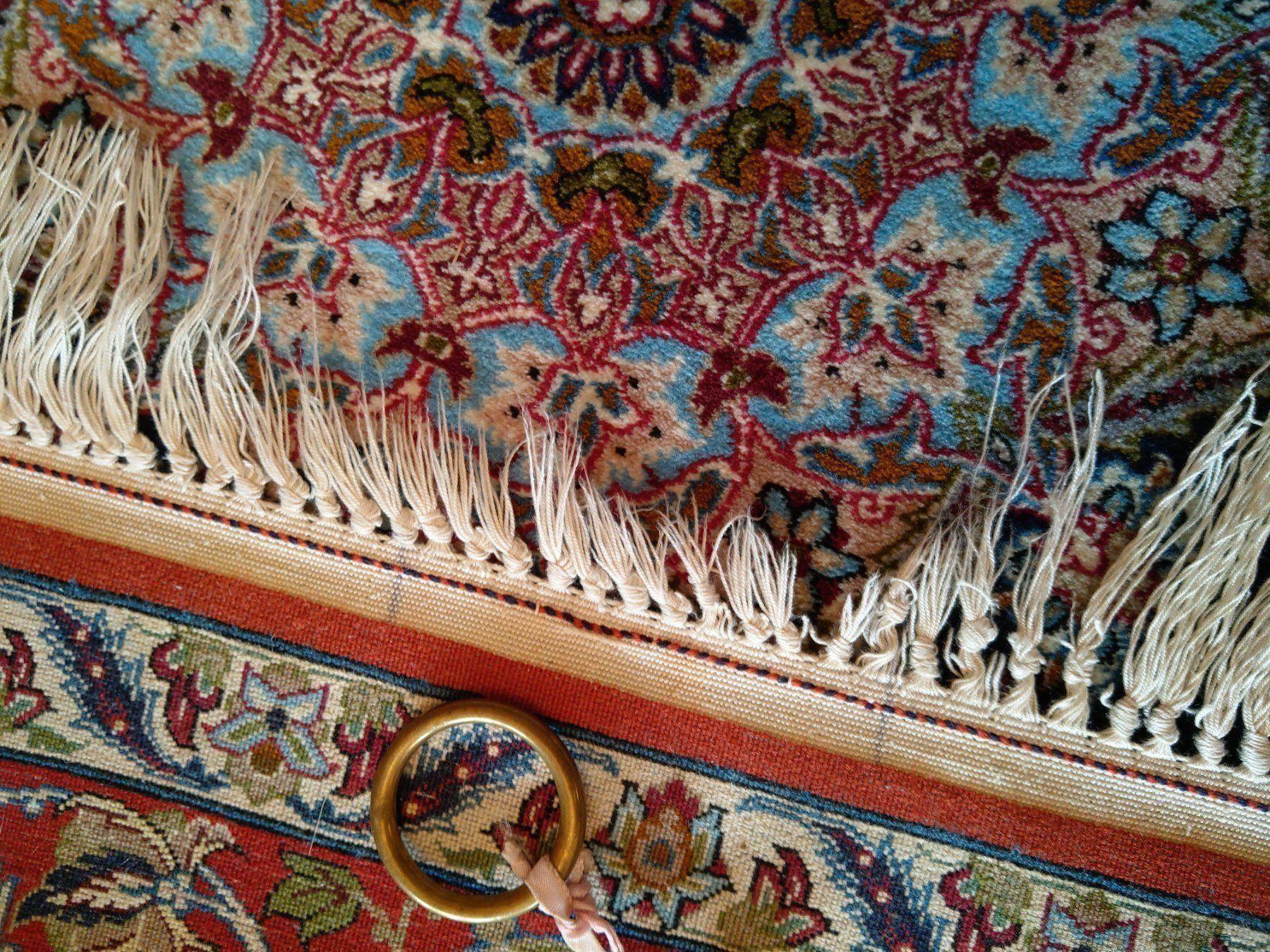 Tappeti: Orientteppich Isfahan Korkwolle auf Seide – Nuovo (secondo la descrizione) da Horgen venduto da ilanist 9