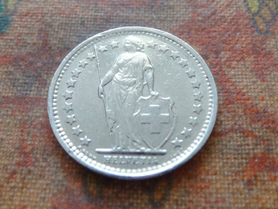 Alle Münzen: 1/2 Fr. 1972 – Gebraucht aus Romanel-sur-Lausanne von Swift13 1