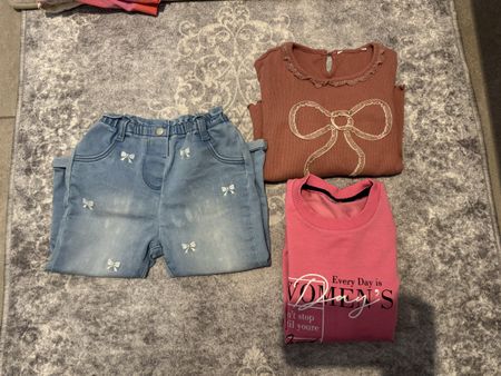 Süsses Mädchenkleider Set, Grösse 86-98 und 110