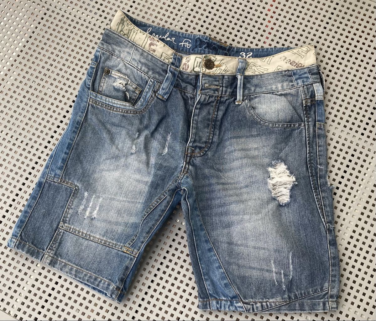 Desigual Jeans: Short homme Desigual jeans – Usato da Saxon venduto da tok_8dnf 2