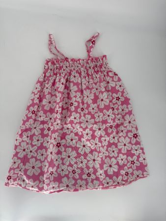 Kleid mit Blumenmuster Gr. 104/110