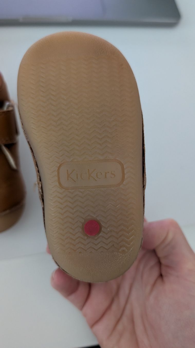 Kickers Scarpe per ragazzi: Kickers Sabio brown size 19 – Usato da Zürich venduto da MarianneZRH 1