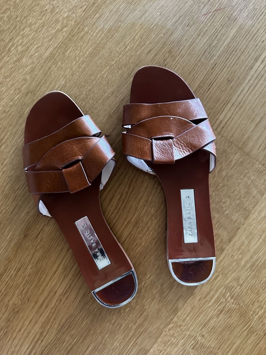 Zara Scarpe da donna: Mules aus Leder  Zara Grösse 37 – Usato da Bern venduto da Tana31