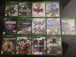 Lot de 13 jeux Xbox One