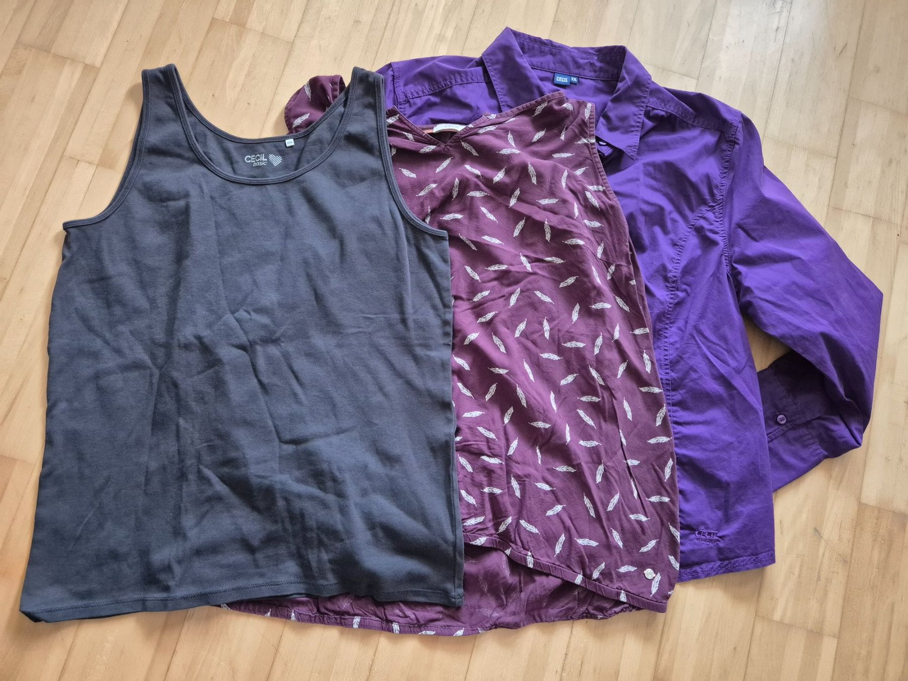 Cecil Lotti di vestiti: Cecil Oberteile / Shirt und Bluse Gr. XXL – Usato da Oberdiessbach venduto da Finland1977 2