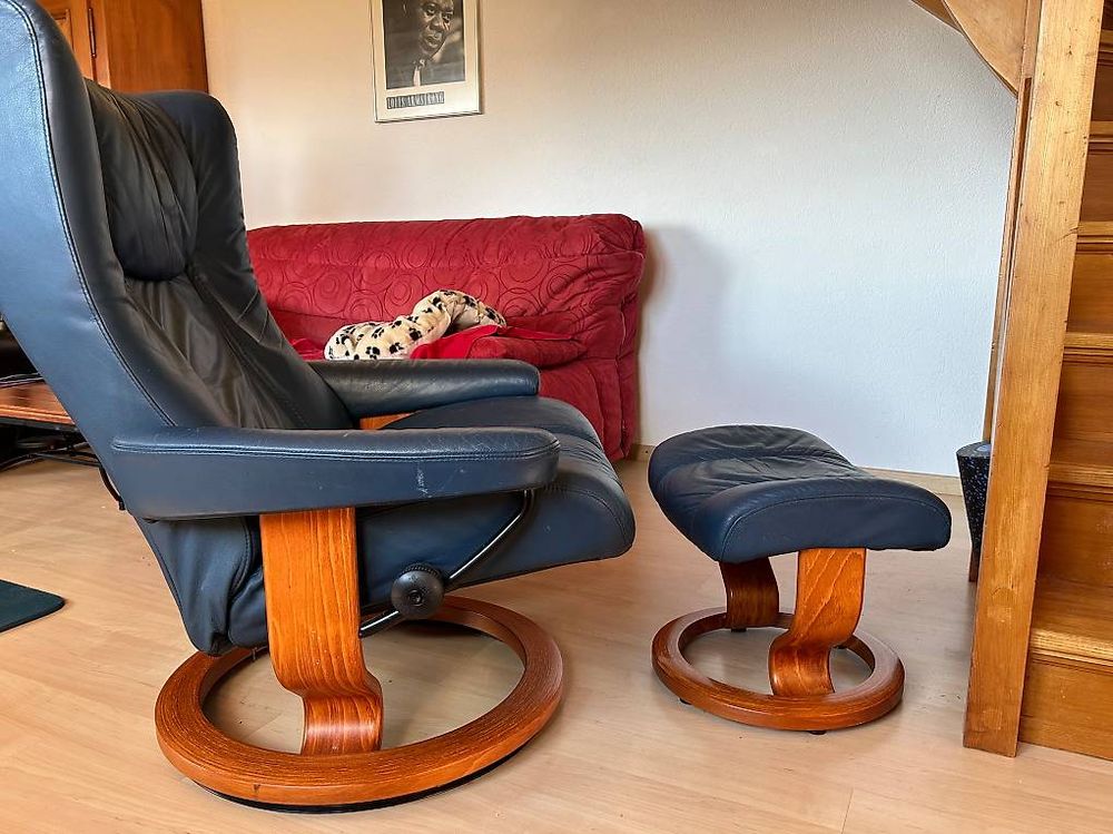 Stressless® Consul (M) Classic avec pouf | Fauteuils