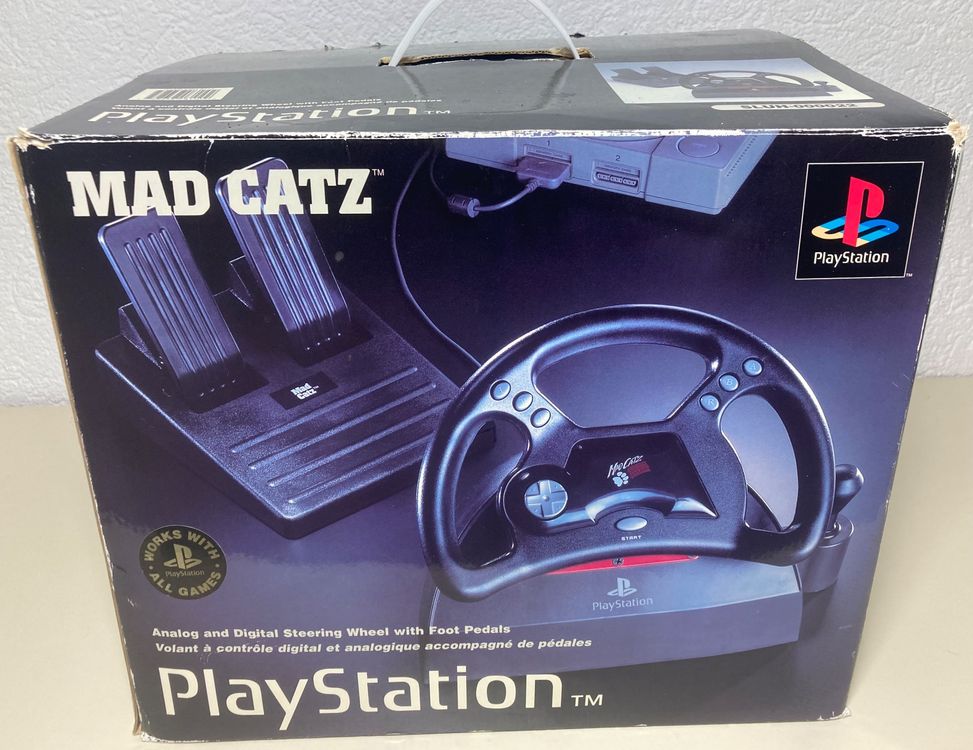 руль mad catz playstation