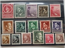 Deutsches Reich Adolf Hitler Briefmarken postfrisch