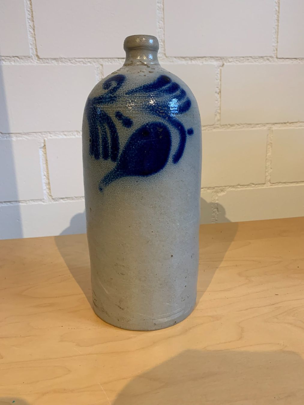 Bottiglie: Antike Steinzeugflasche mit Henkel – Usato da Baldegg venduto da Sharan