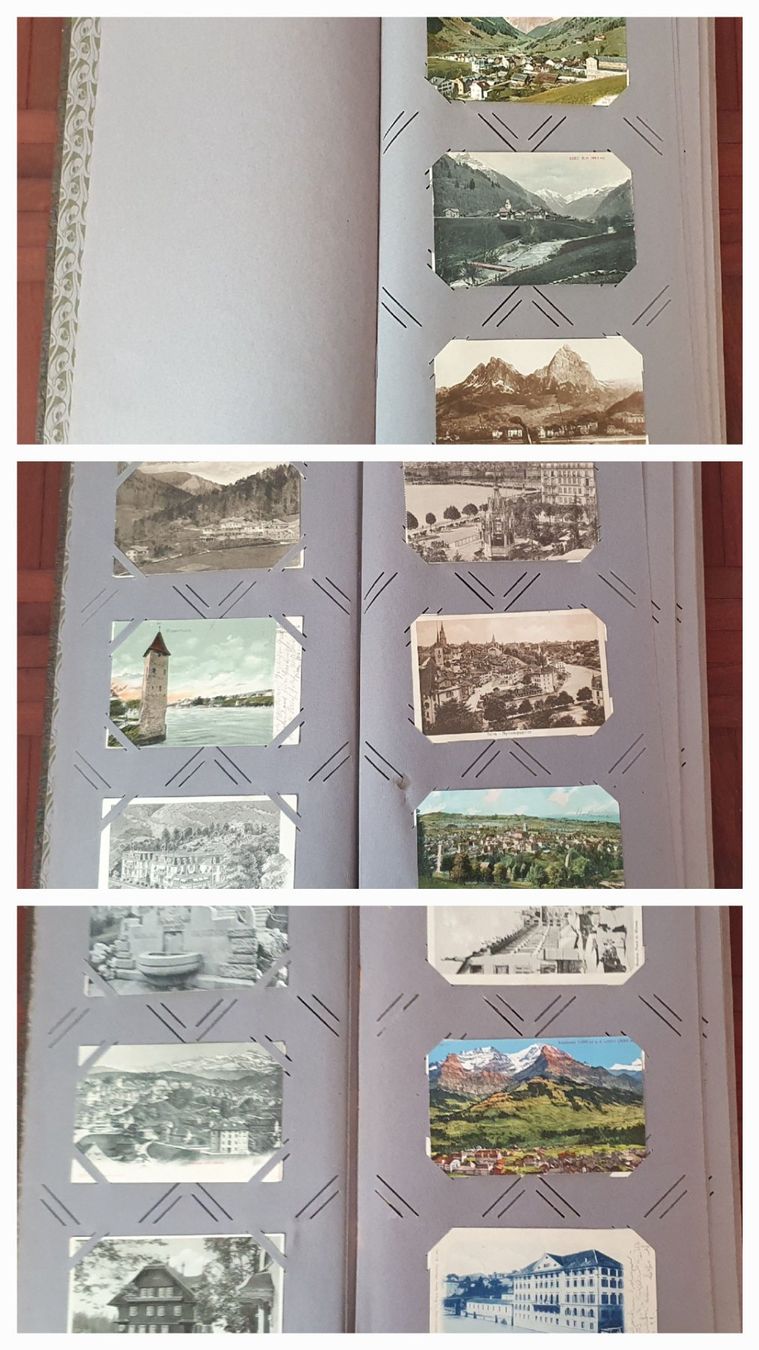 Album: Album mit 170 älteren Ansichtskarten Schweiz – Usato da Kreuzlingen venduto da Rschweiz1 7