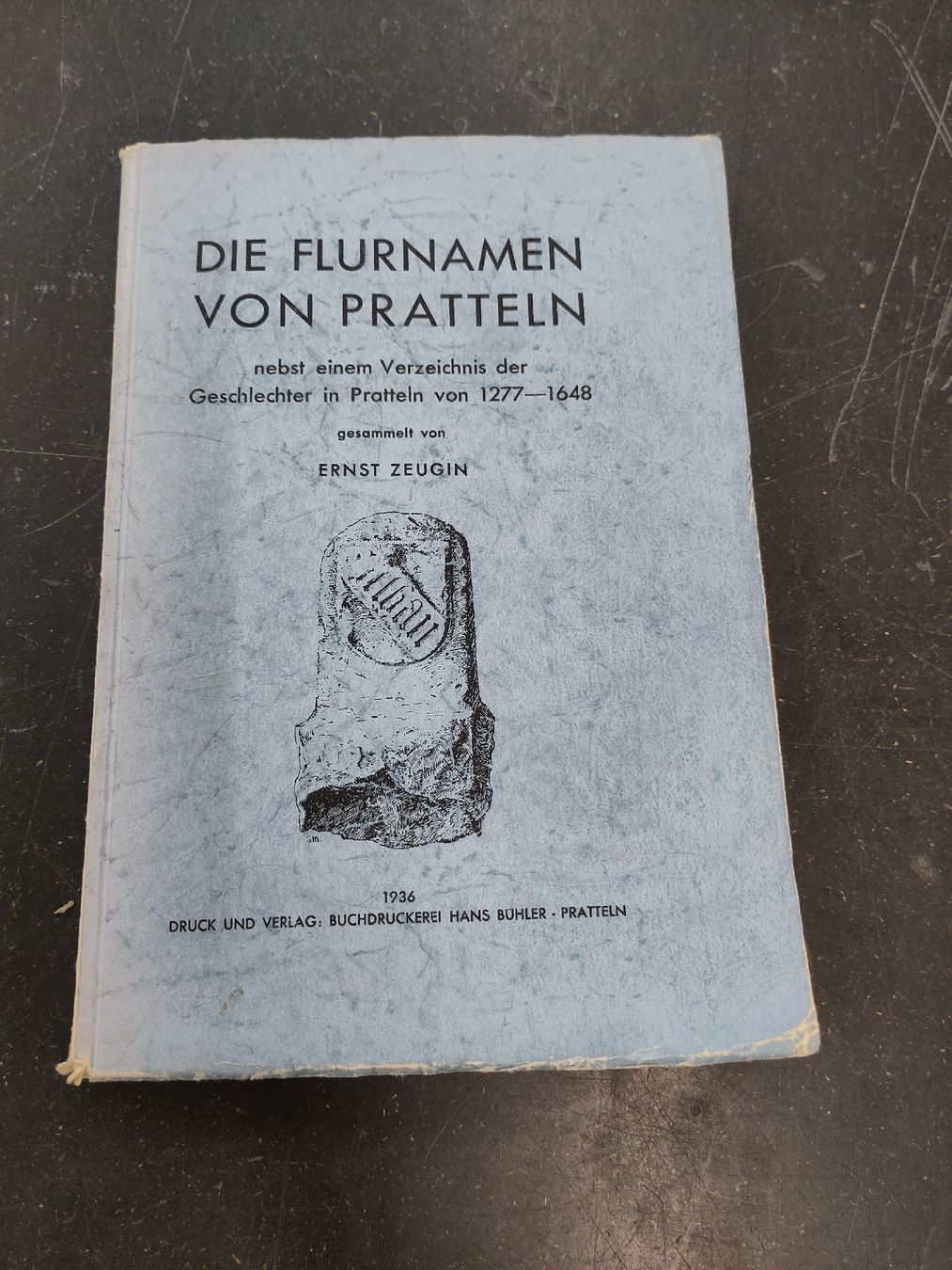 Libri: Die Flurnamen von Pratteln 1936 – Usato da Pratteln venduto da Cartonsducoeur_bl